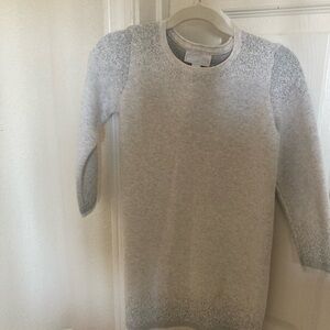 Silver Formal Dress with jacket